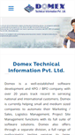 Mobile Screenshot of domextechnical.com